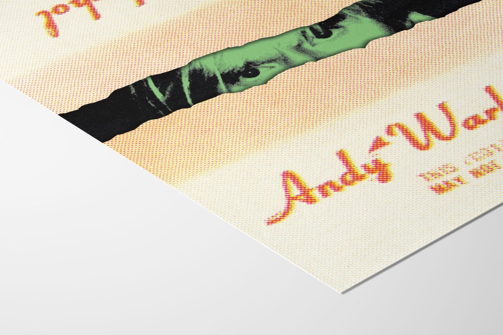 Andy Warhol Halftone - Rebel Rebel