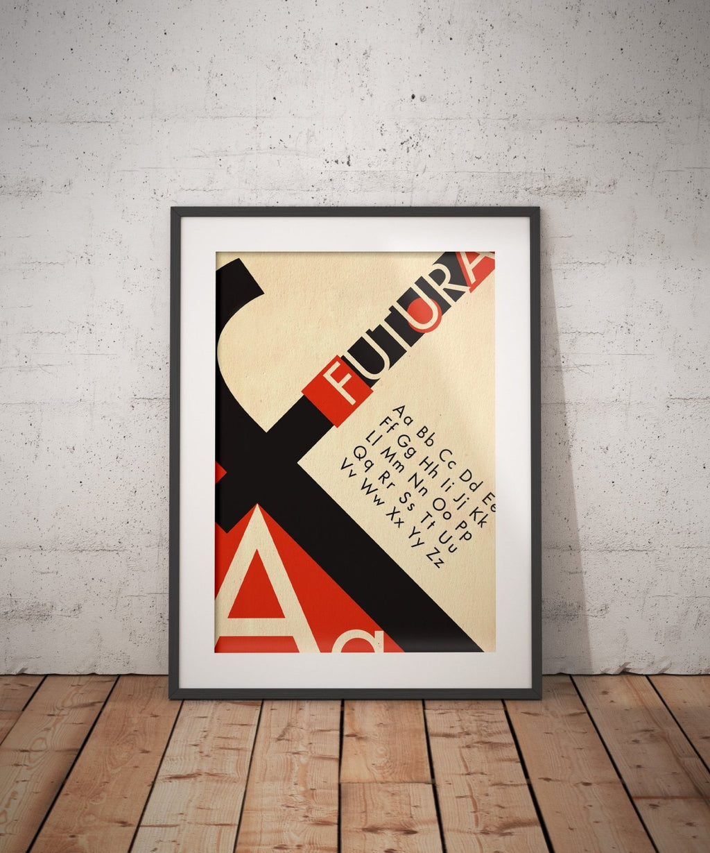 Bauhaus Futura Font - Rebel Rebel