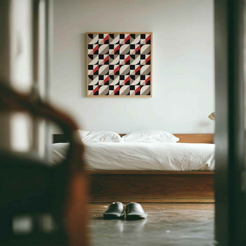 Bauhaus Spin Cycle Art - Rebel Rebel