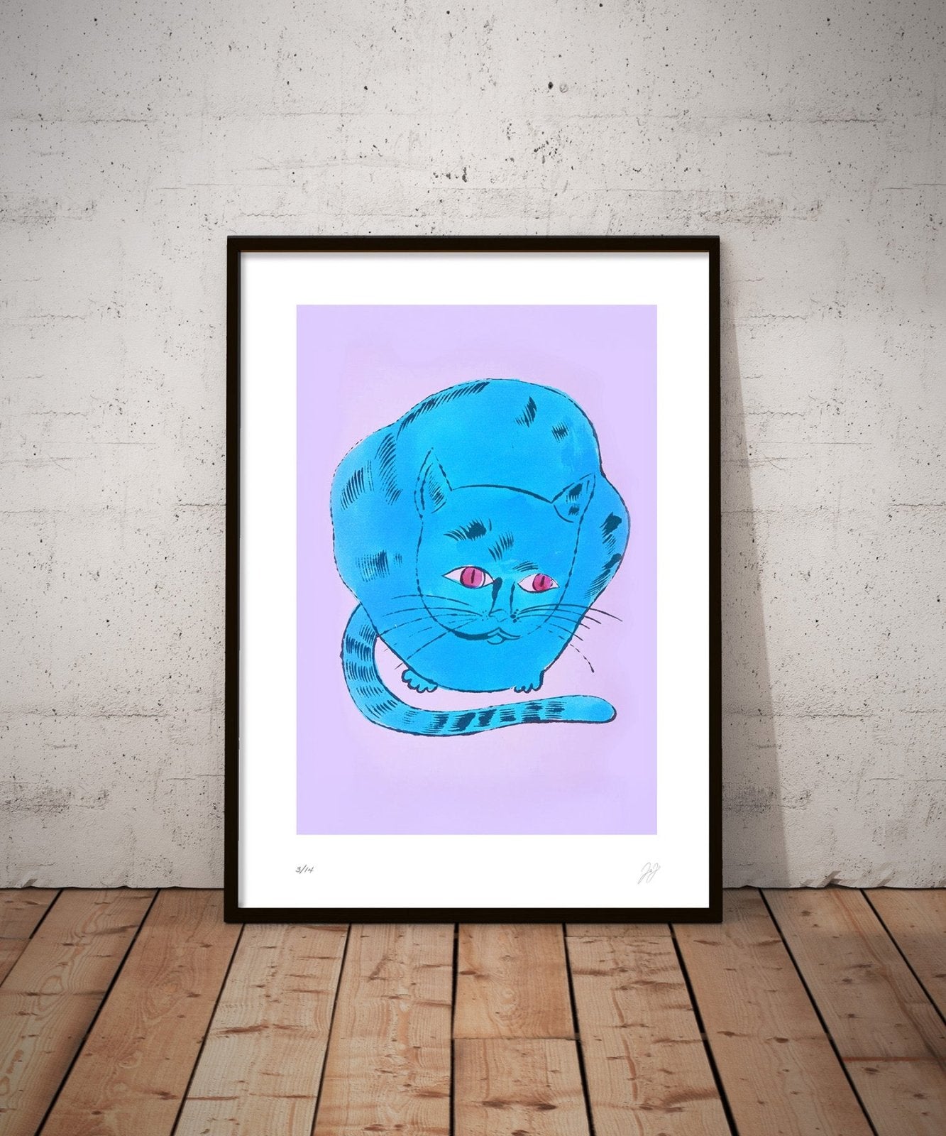 Blue Cat Sat on the Mat - Rebel Rebel