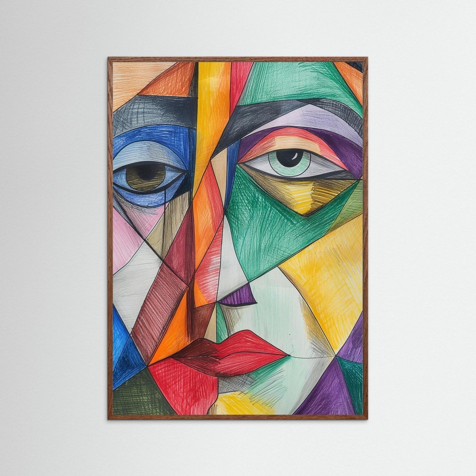 Cubism Art - 5 - Rebel Rebel