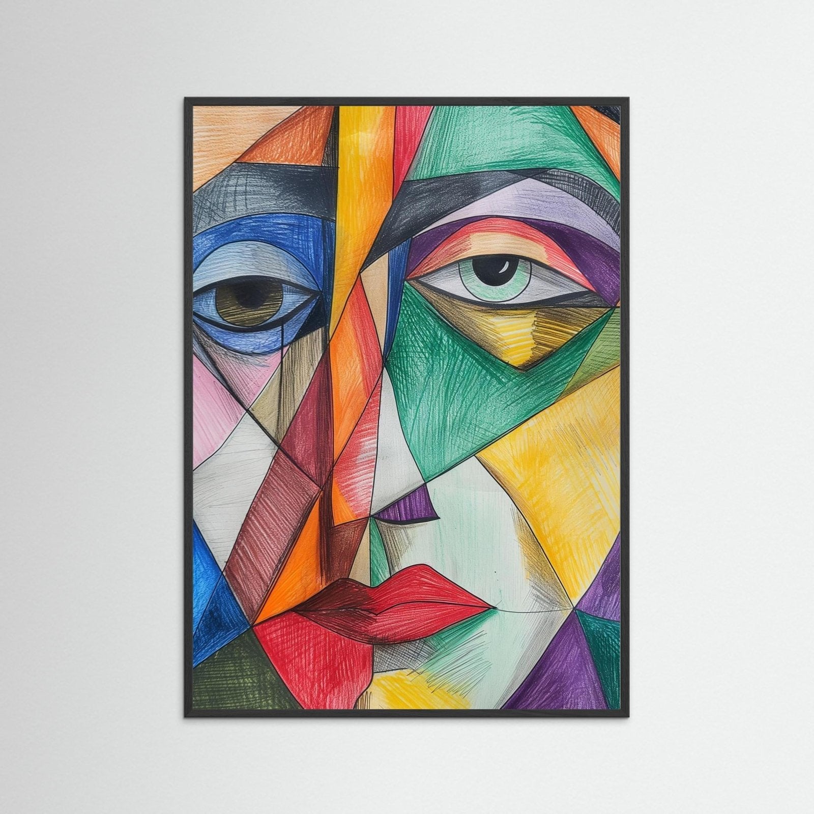 Cubism Art - 5 - Rebel Rebel