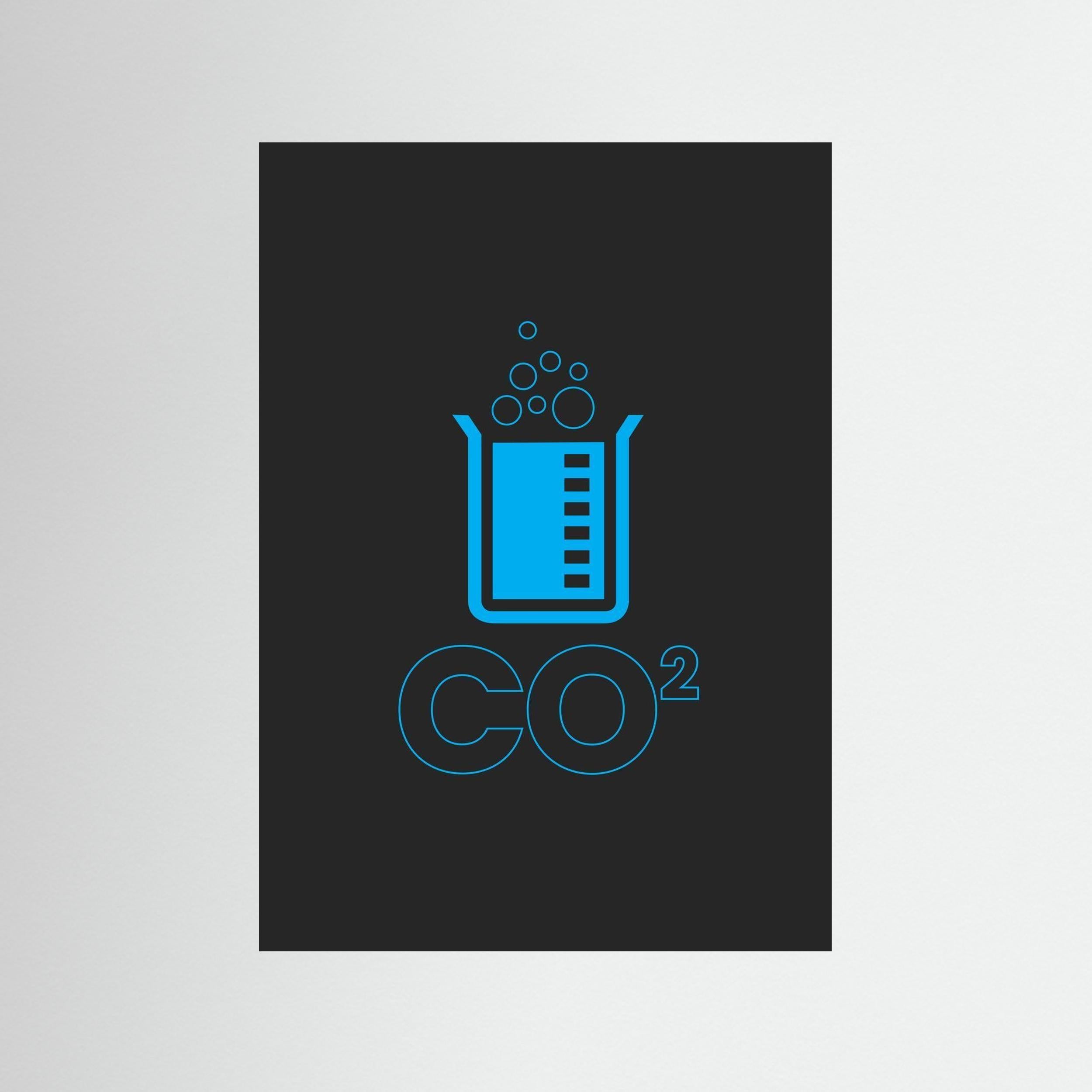 Carbon Experiment — Chemistry wall Giclee art print