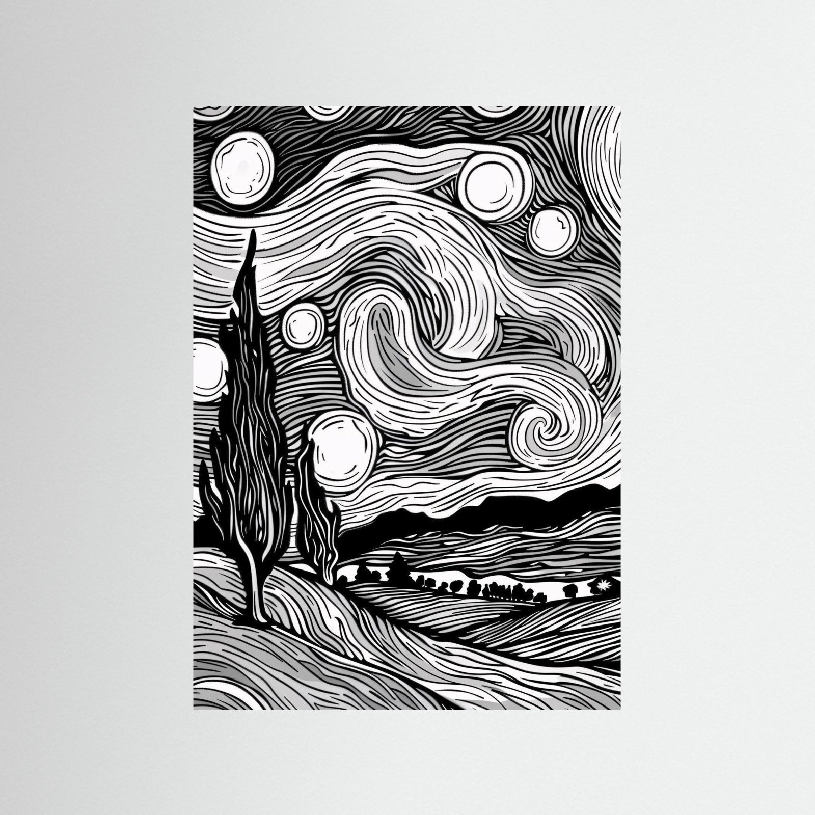 Gogh Art Line - Rebel Rebel