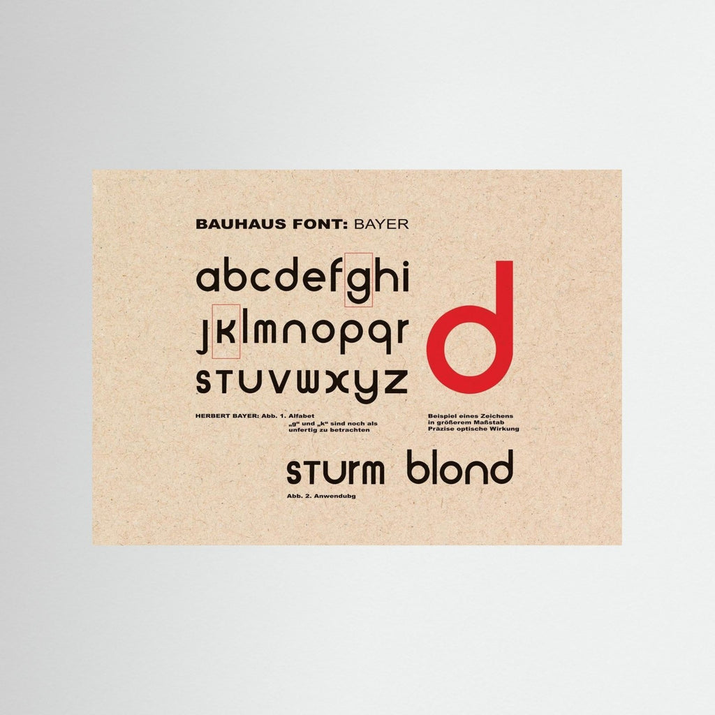 Herbert Bayer Font - Rebel Rebel