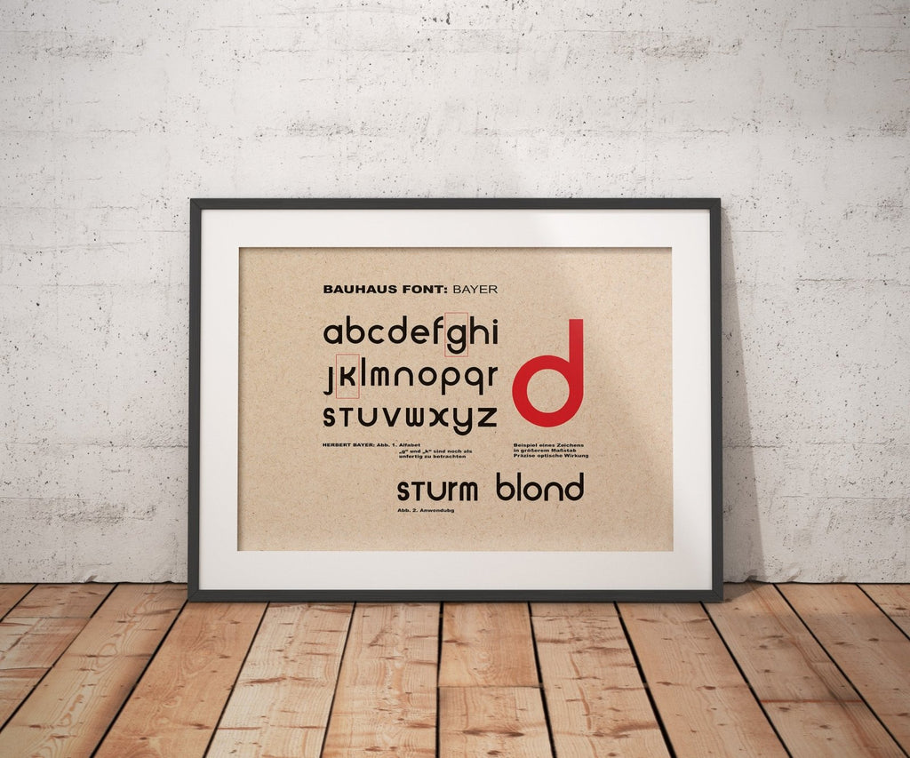 Herbert Bayer Font - Rebel Rebel