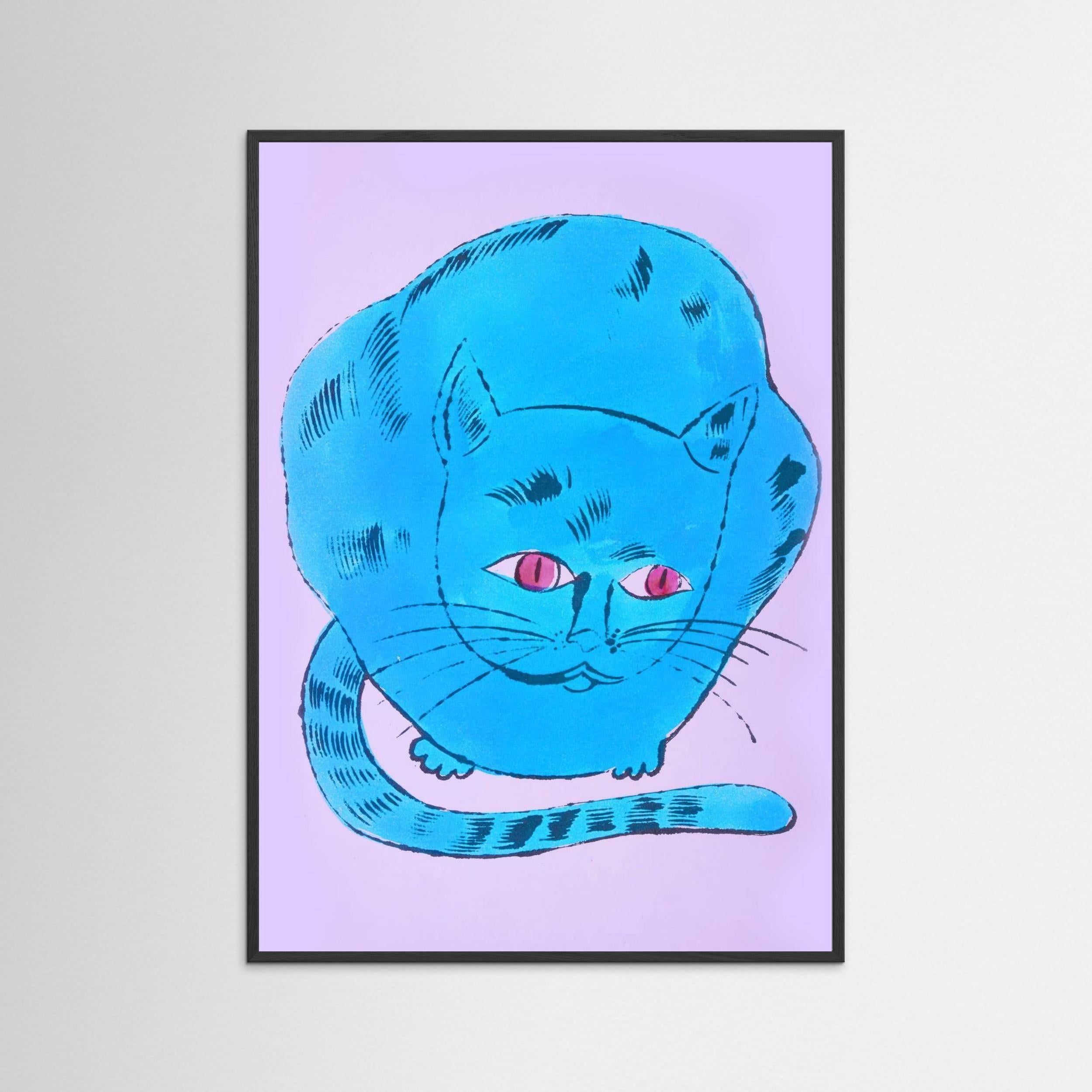 Blue Cat Sat on the Mat
