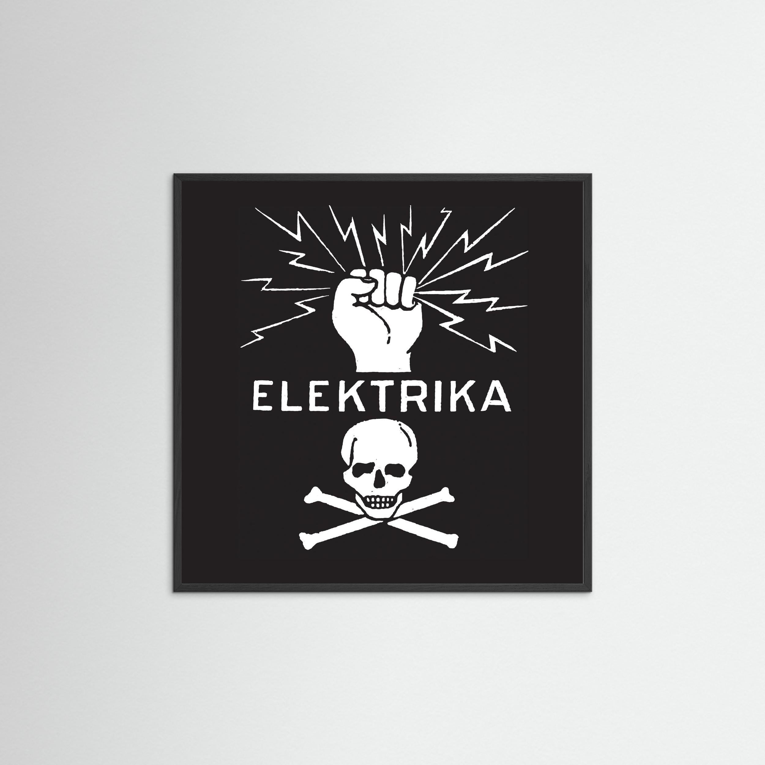 Elektrika — Punk poster, Giclee art print
