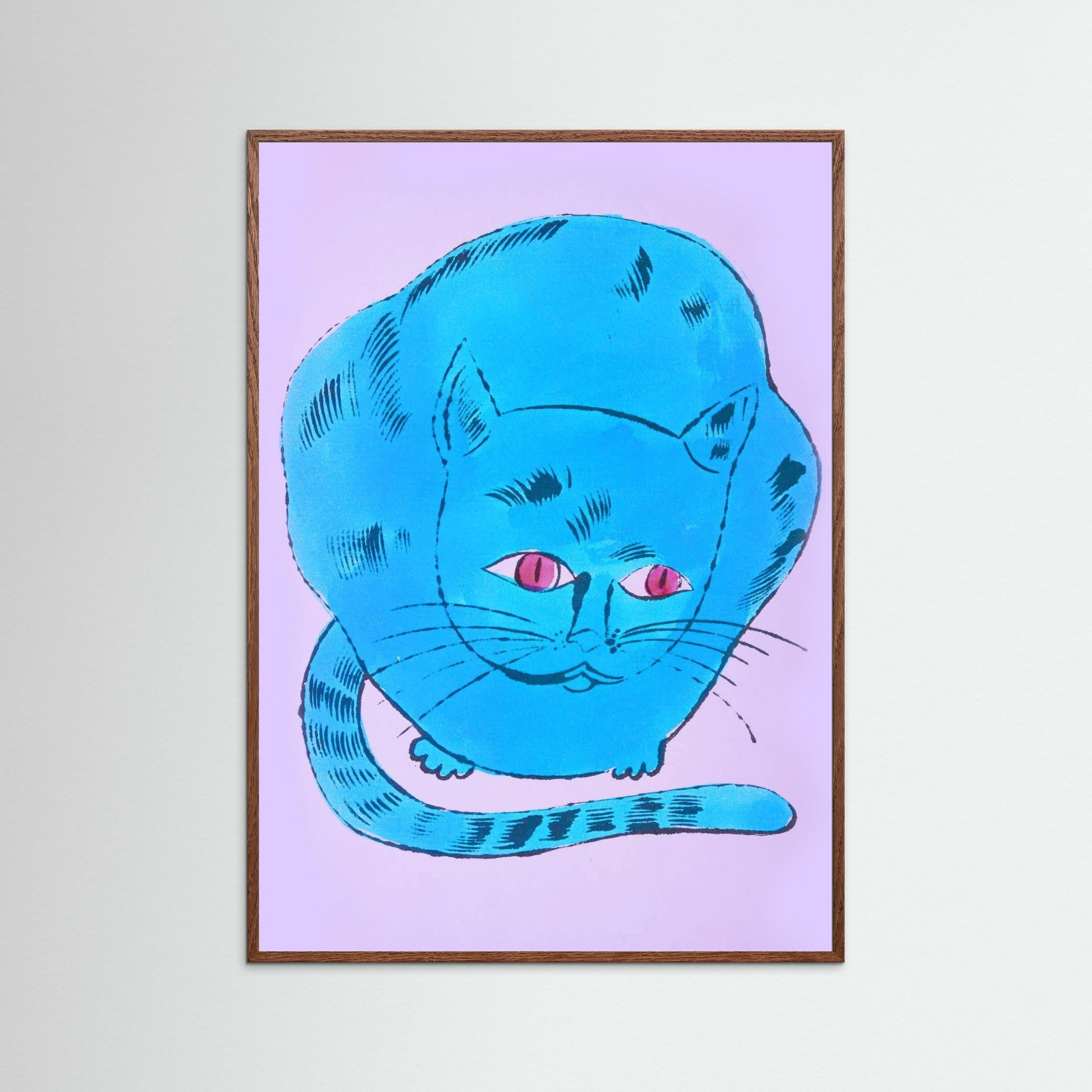 Blue Cat Sat on the Mat