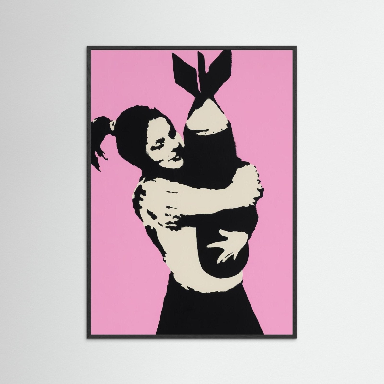 Love the Bomb (Banksy Style) - Rebel Rebel