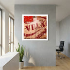 Cola Bust – Vintage Advertising Urban Collage Art Print