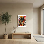 Concrete Royalty – Urban Hip Hop Graffiti Portrait Wall Art