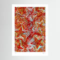 Star Waves – Colourful Psychedelic Abstract Wall Art Print