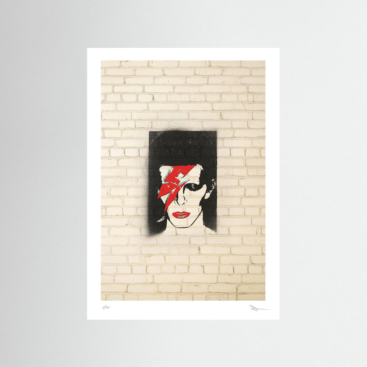 Starman - Bowie Urban Street Art Print