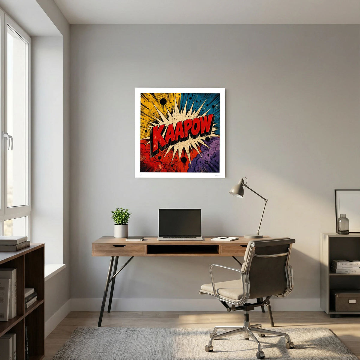 KAAPOW! – Retro Comic Book Pop Art Print