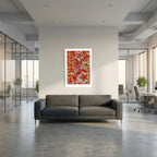 Star Waves – Colourful Psychedelic Abstract Wall Art Print