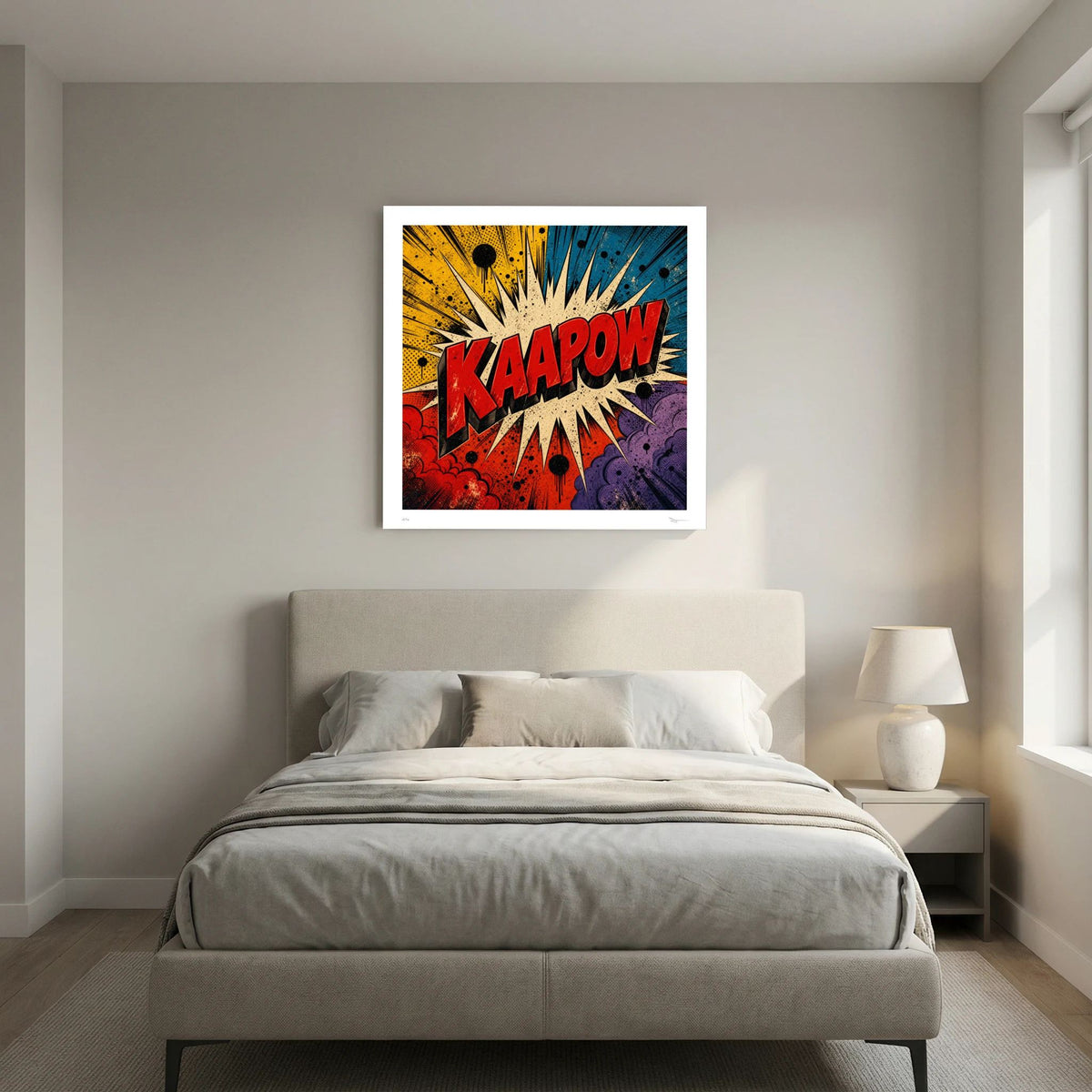 KAAPOW! – Retro Comic Book Pop Art Print