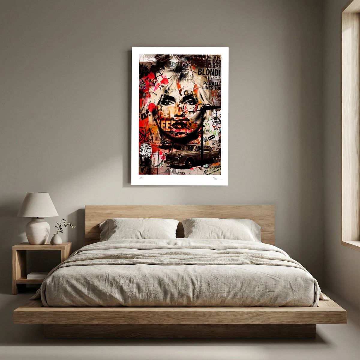 Parallel Lines – Blondie Inspired Music Art Print
