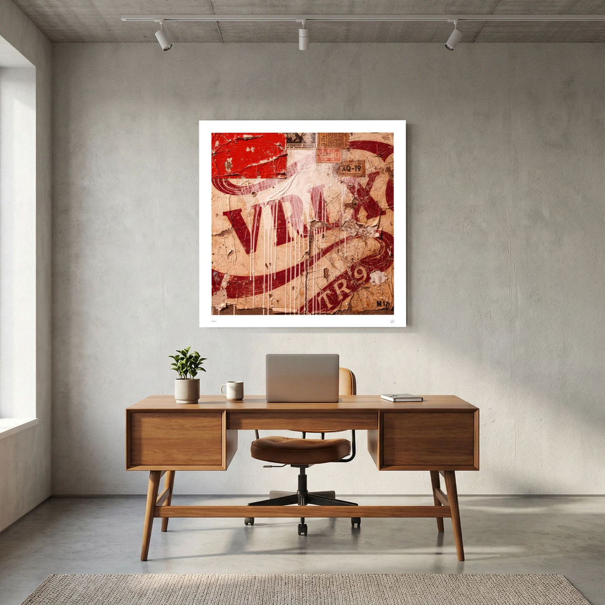 Cola Bust – Vintage Advertising Urban Collage Art Print