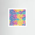 Colourful Abstract Street Art Print – Retro Graphic Poster, Bold Urban Wall Art