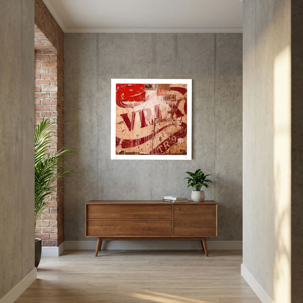 Cola Bust – Vintage Advertising Urban Collage Art Print