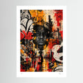 Concrete Royalty – Urban Hip Hop Graffiti Portrait Wall Art
