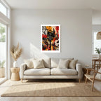 Concrete Royalty – Urban Hip Hop Graffiti Portrait Wall Art