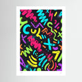 Neon Scribble - Rebel Rebel