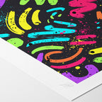 Neon Scribble - Rebel Rebel