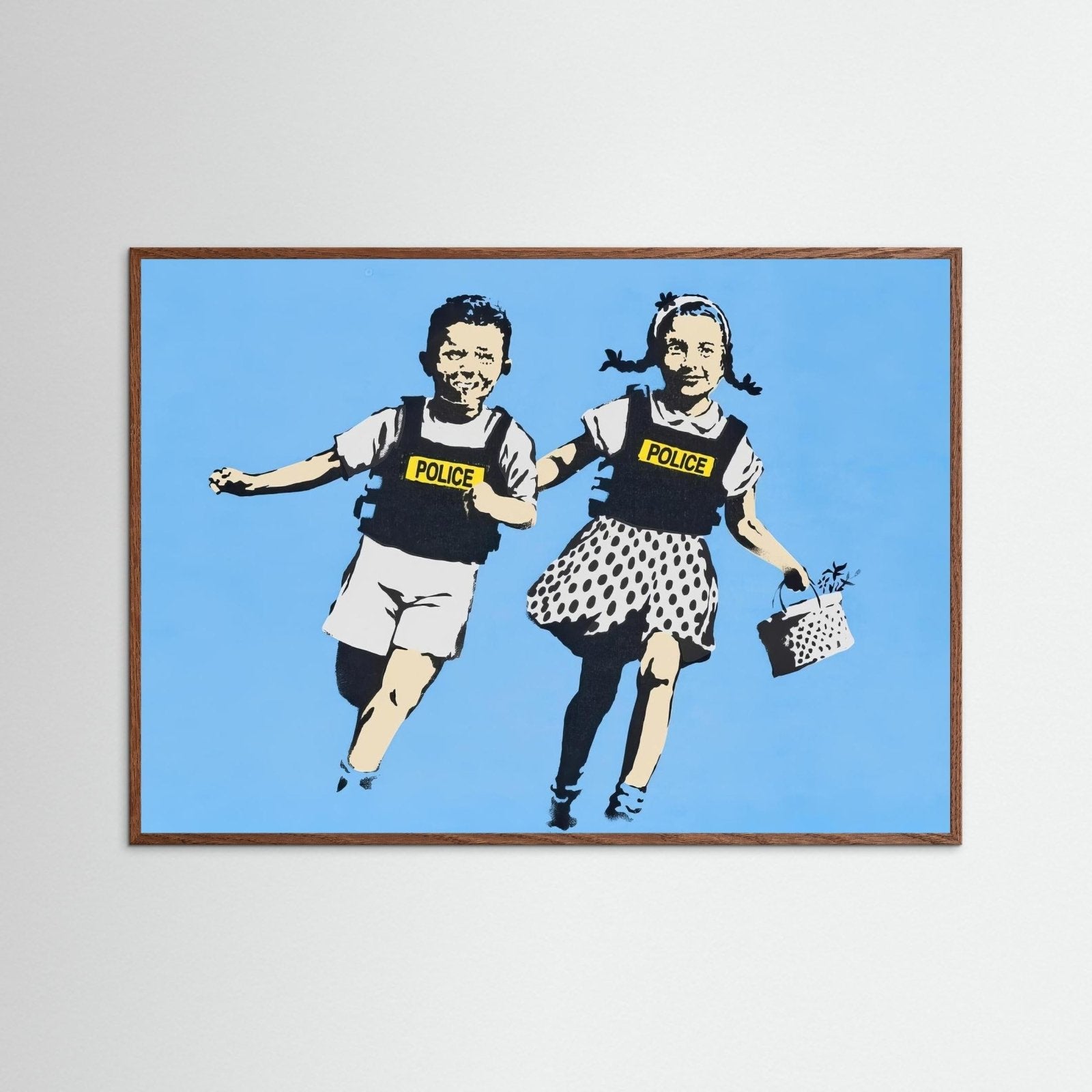 Po Po Kids (Banksy Style) - Rebel Rebel