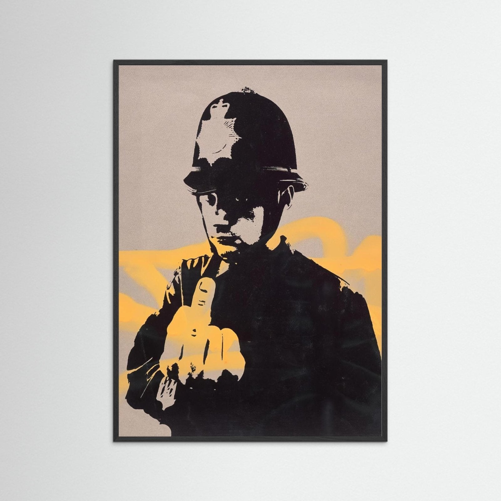 Respect da Law (Banksy Style) - Rebel Rebel