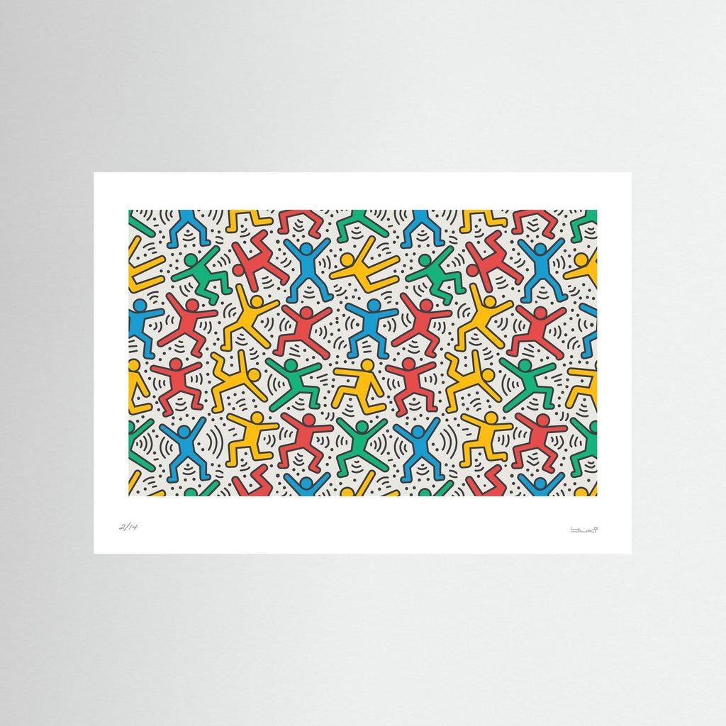 Street Art Print – Bold Colourful Graffiti Poster, Modern Urban Wall Art - Rebel Rebel