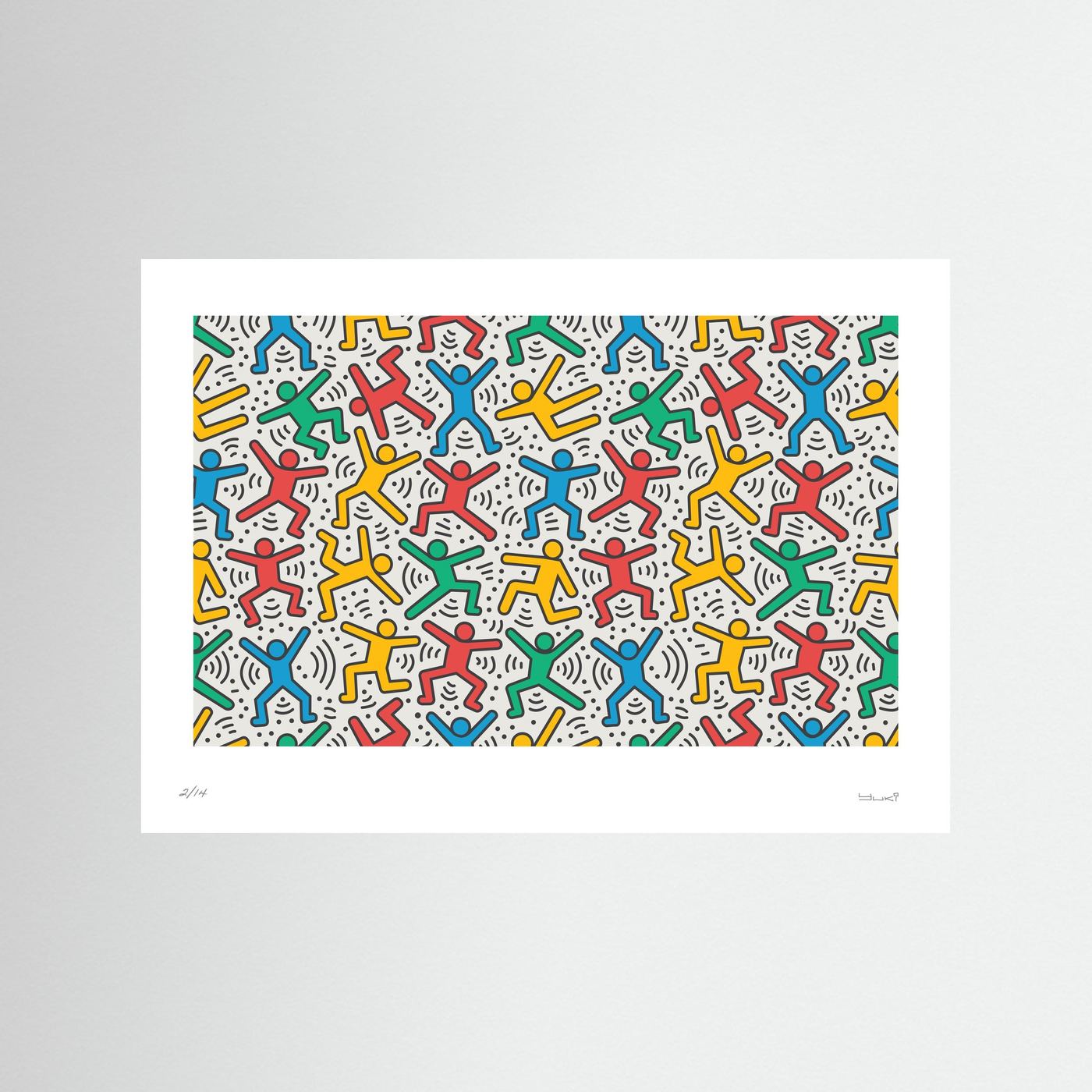 Street Art Print – Bold Colourful Graffiti Poster, Modern Urban Wall Art - Rebel Rebel