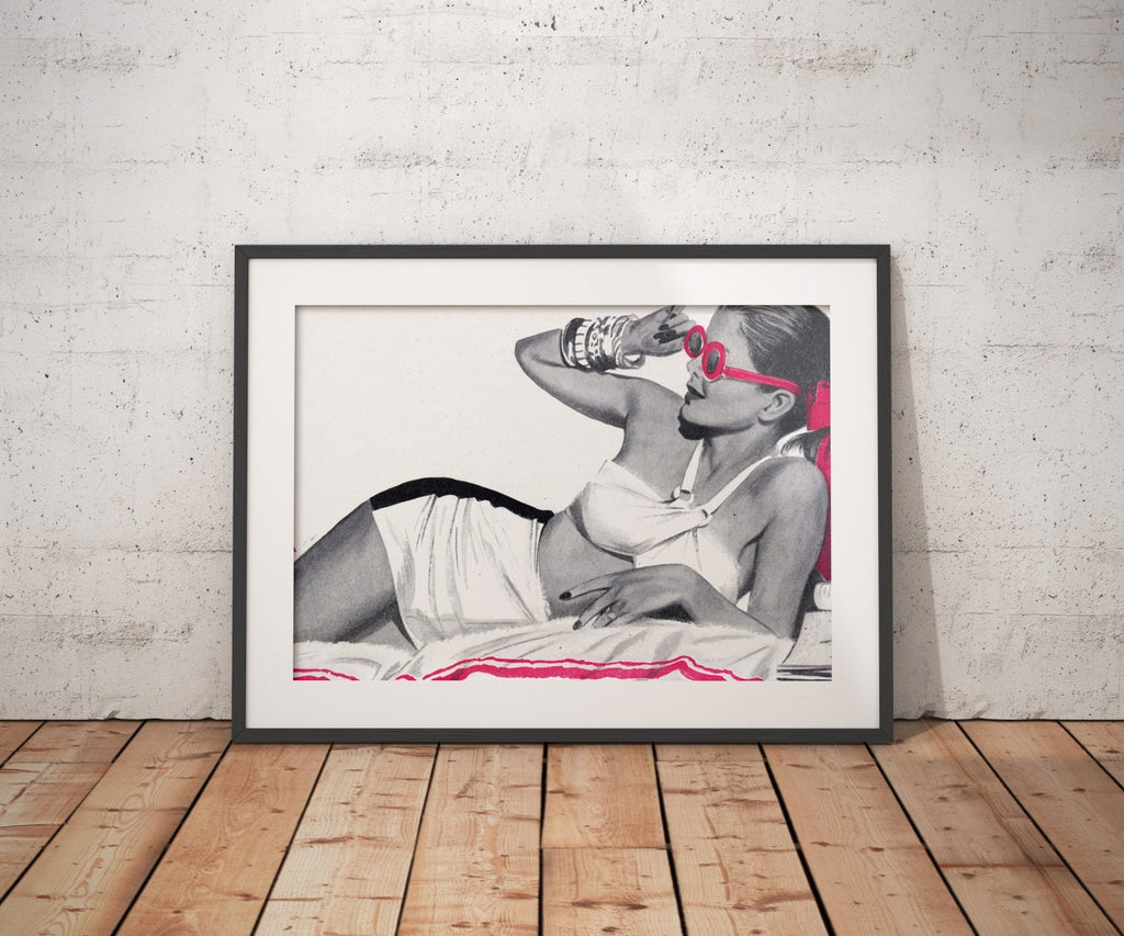 Sunshine Girl Red Glasses - Rebel Rebel