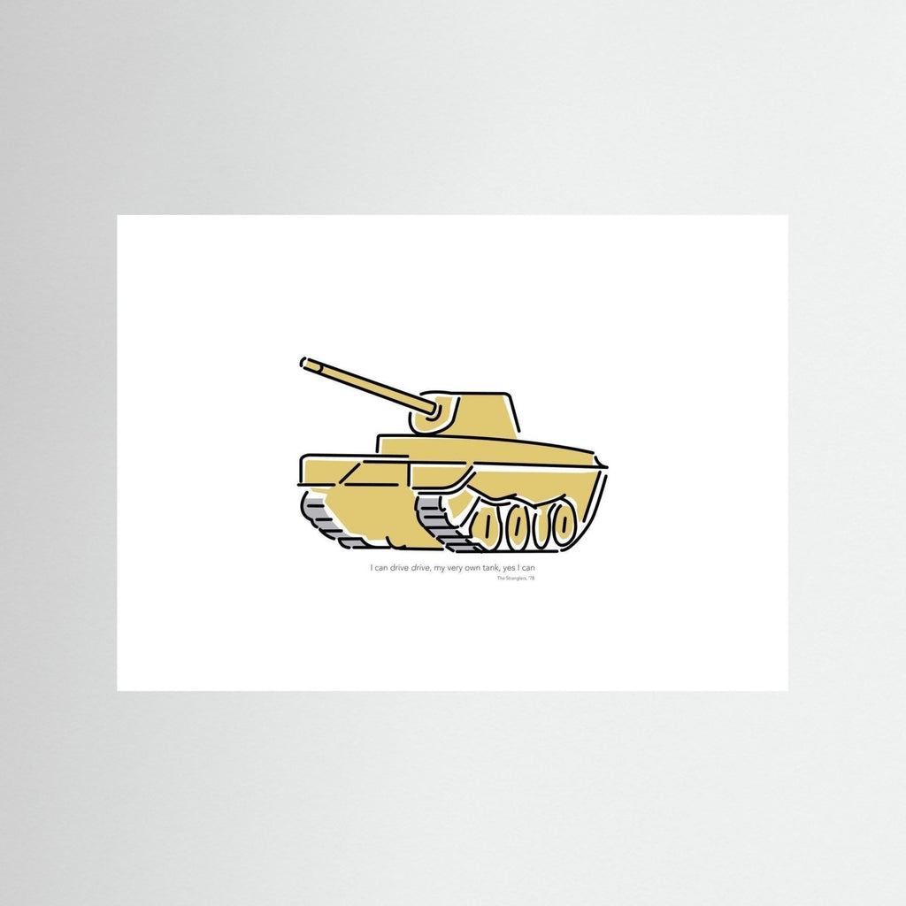 The Stranglers - Tank - Rebel Rebel