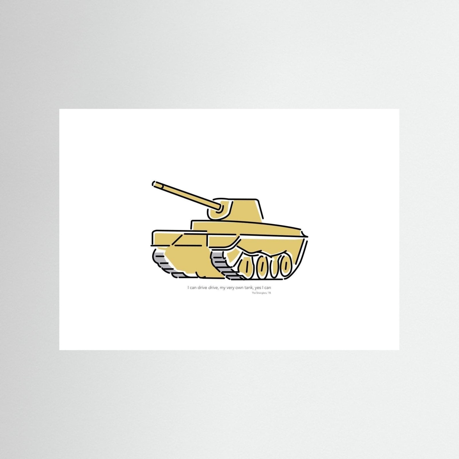 The Stranglers - Tank - Rebel Rebel