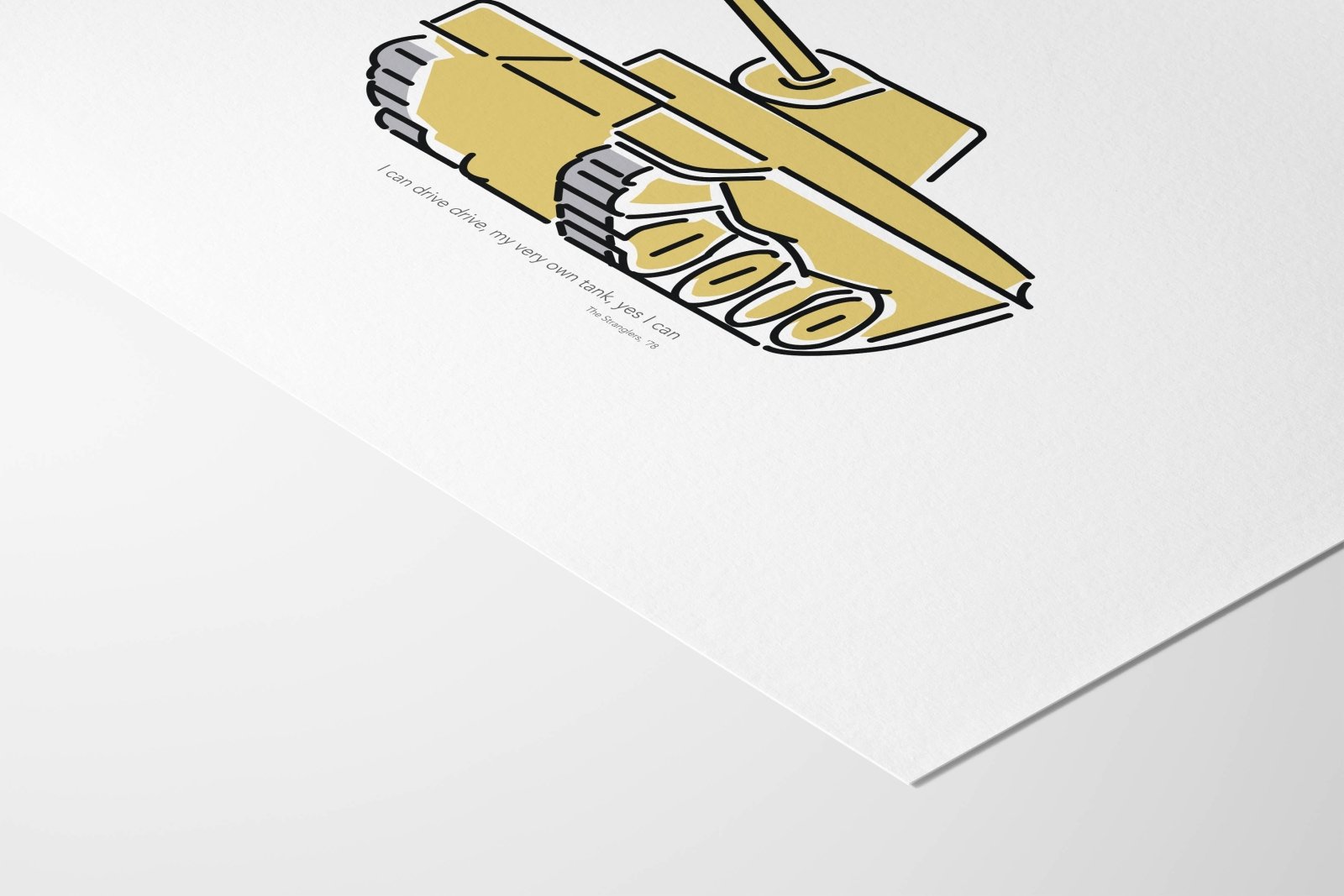 The Stranglers - Tank - Rebel Rebel